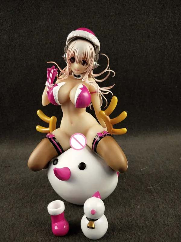 Японские Аниме Super Sonico Christmas Ver. Фигурки аниме для взрослых сексуальная кукла