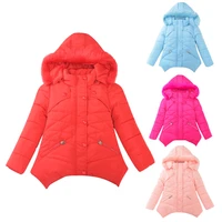 cross border hot selling style girls cotton coat winter new style korean middle aged children mid length diamond cotton coat