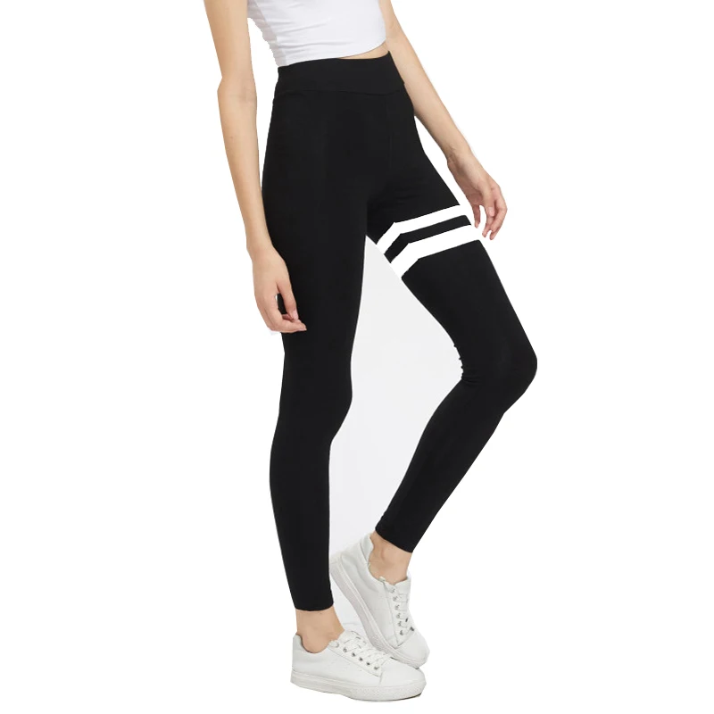 Лидер продаж женские черные штаны для йоги с высокой талией эластичные красные