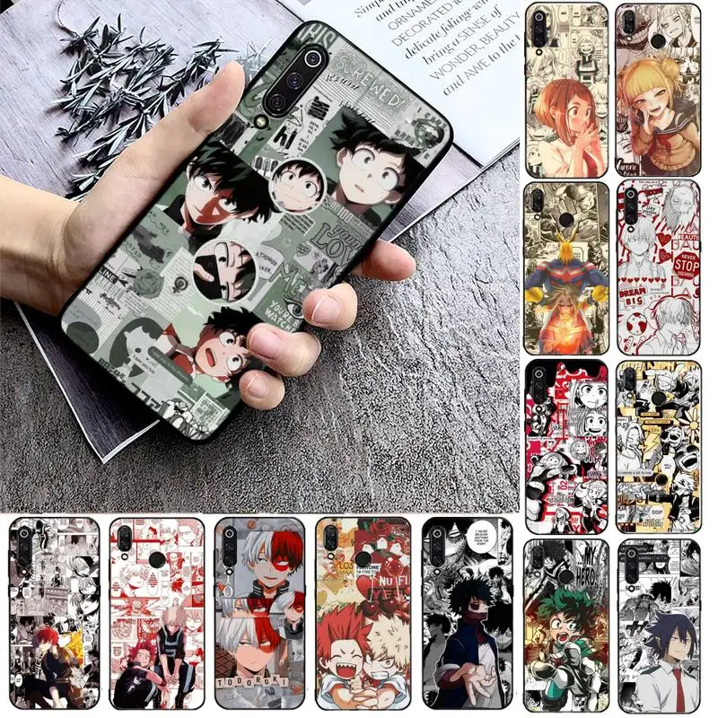 

Чехол для телефона YNDFCNB моя геройская Академия для Xiaomi max3 mi 9 se mi8 F1 9SE 10 lite F1