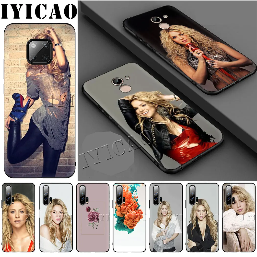 Мягкий чехол IYICAO Shakira для huawei P Smart Z 2019 P30 P20 Pro P10 P9 P8 Lite Mini|Чехлы-накладки| |