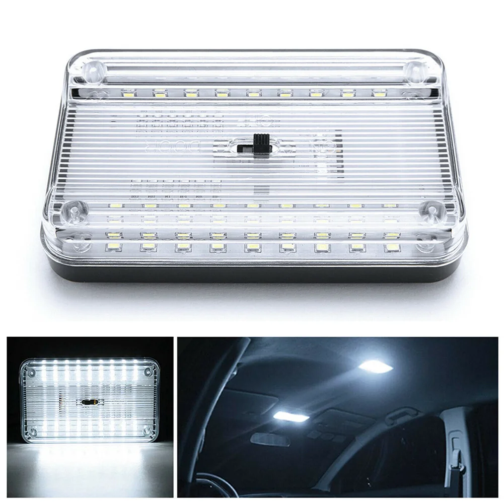 

Interior Car roof light Reading Trunk Lamp Transparent 11CM*6.4CM White
