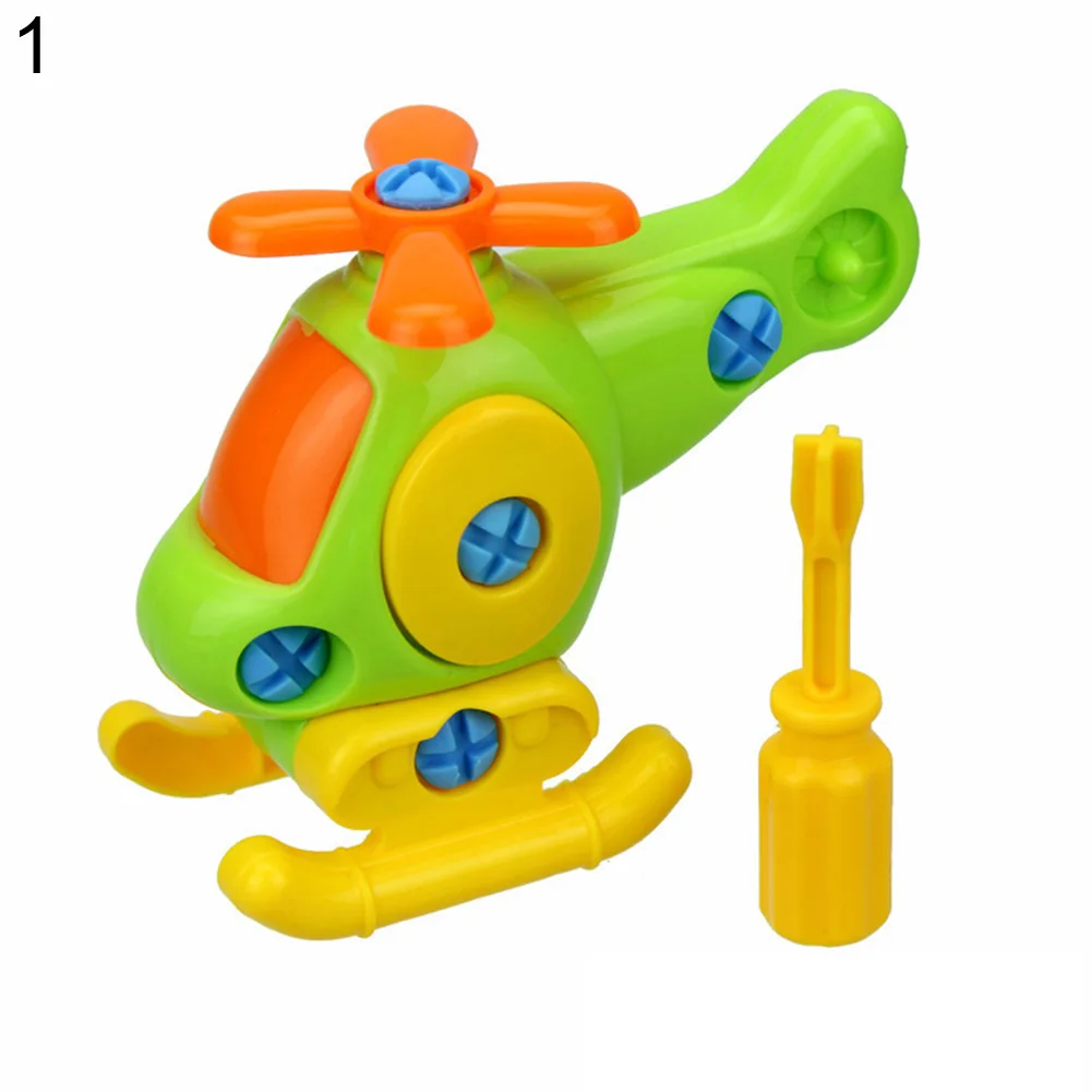 Детская головоломка для раннего обучения Развивающие игрушки самолет из