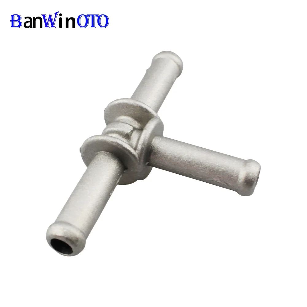 Алюминиевый Т-образный фитинг для охлаждающей жидкости, соединитель шланга, муфта, водопровод для VW Jetta, Skoda, Audi A3, N90693001, N906-930-01, ST006
