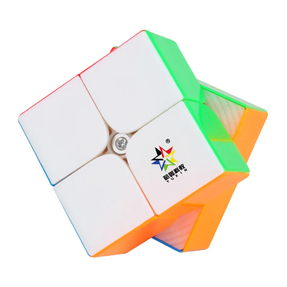 Кубик Рубика Юйсинь Little Magic 2x2 Магнитный Карманный 2x2x2 Мини Cubo Magico Speed Cube