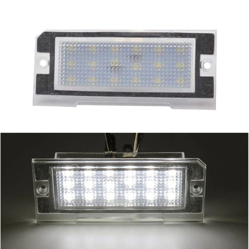 

1Pcs/2Pcs Car LED License Number Plate Light Lamp Bulb White Signal Lamp For Land Rover Freelander 1 1998-2006 Car Styling