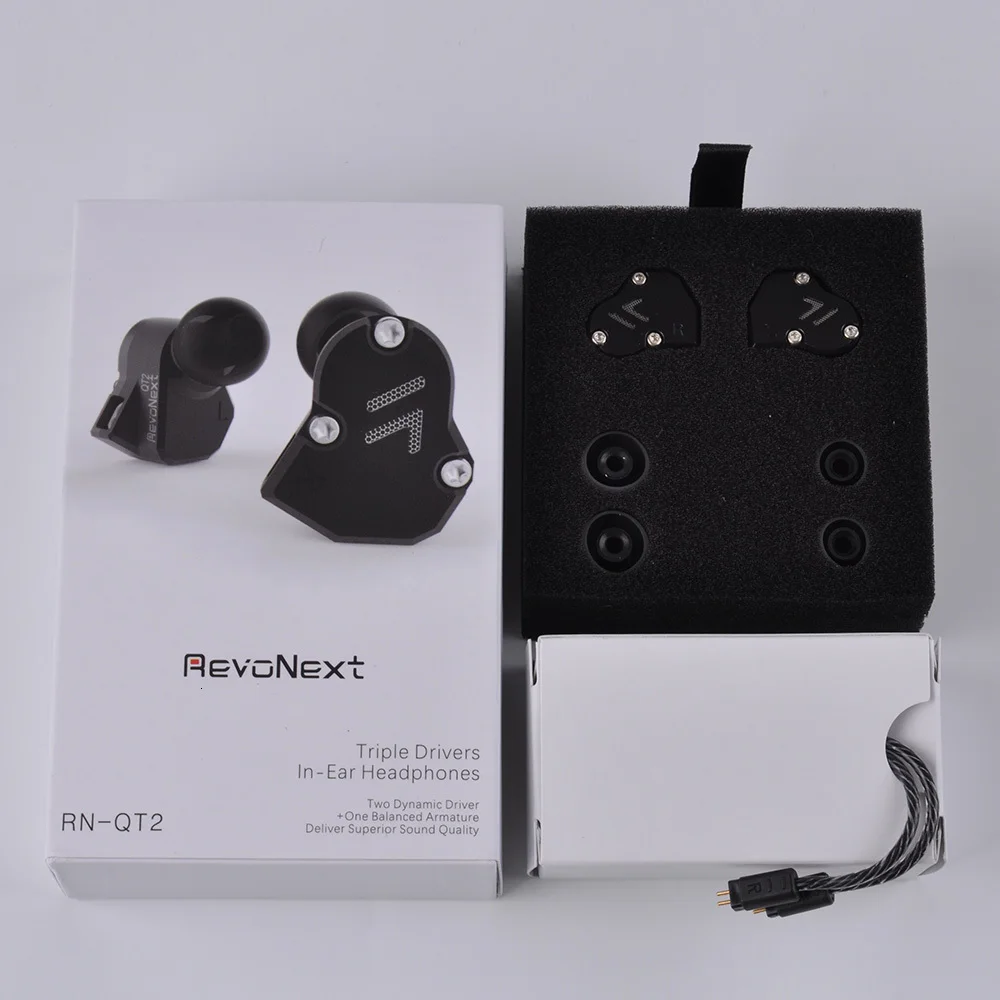 Новейшие наушники-вкладыши с технологией novonext QT2 2DD+ 1BA, HIFI Bass Monito, спортивные наушники для бега, наушники-вкладыши QT3 QT5