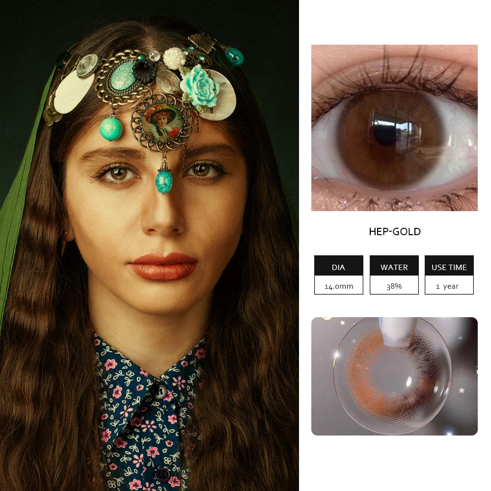 OVOLOOK-2PCS/пара линз 6 тонов цветов ed линзы для контактные глаз ежегодное