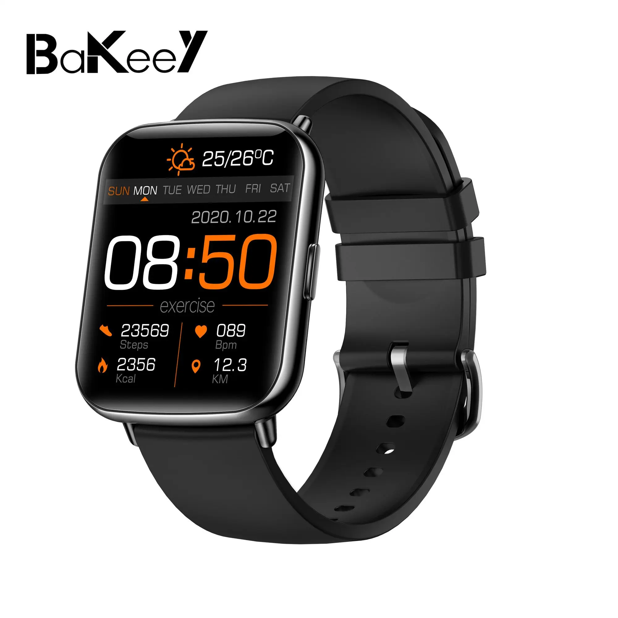 

2021 New X27 Smart Watch Sleep Monitoring Information Reminder Blood Pressure Monitoring Exercise IP68 Waterproof Smartwatches