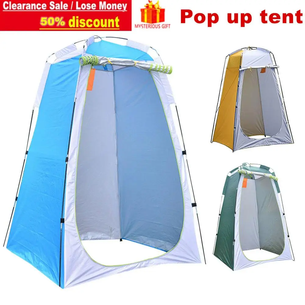 

Portable Pop Up Changing Room Privacy Tent Portable Outdoor Shower Tent Camp Toilet Rain Shelter For Beach Camping Dropship