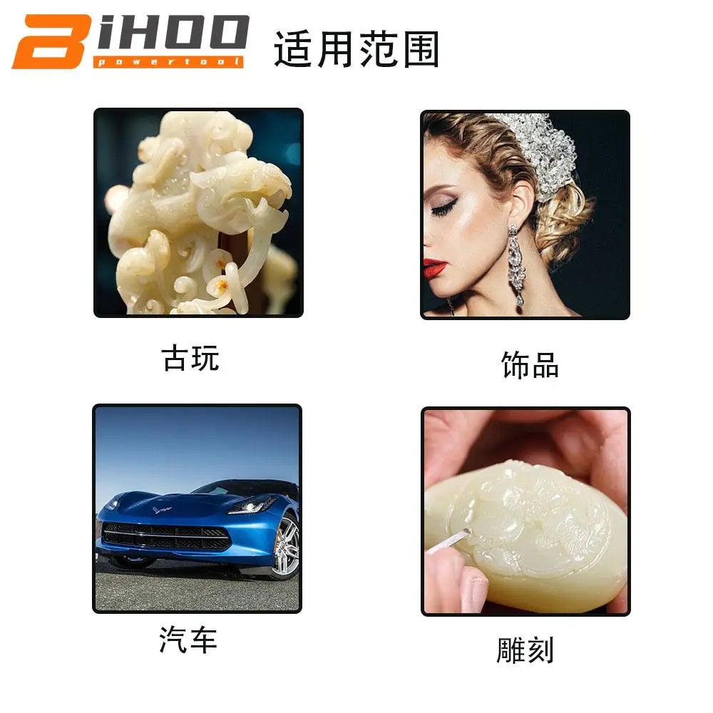 

50pcs Diamond Grinding Head Lapidary Carving Burr Set Diamond Cutting Disc Wheel Grinding Rod Abrasive Tools mesh 80/45#