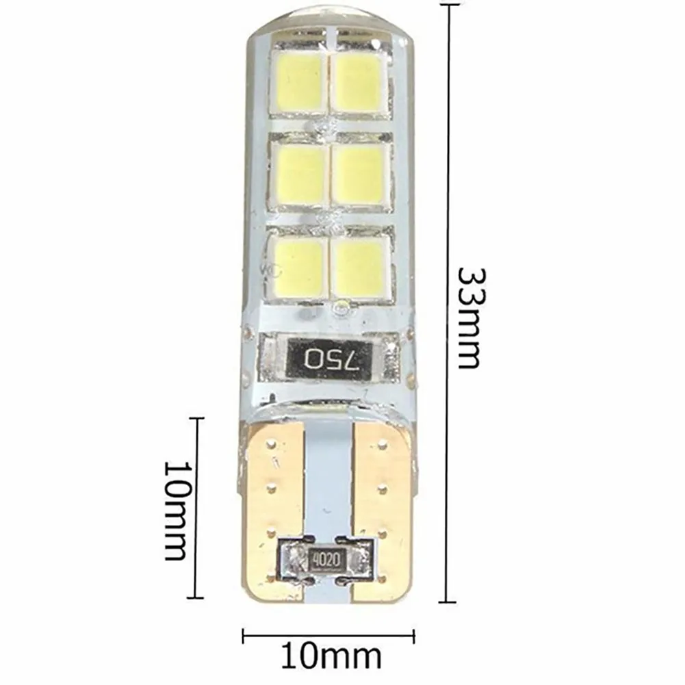 

10 . T10 194 W5W COB 2835 SMD 12LED Canbus