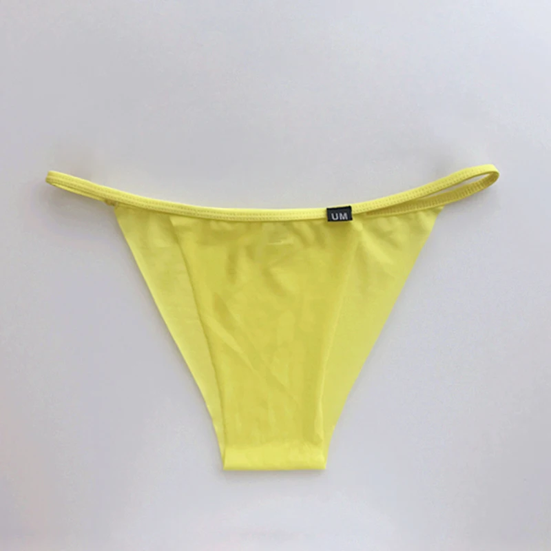 

Men/Women Briefs Seamless Transparent Briefs Sexy Breathable Stretch Low Waist Underwear Male Underpants Intimates unisex