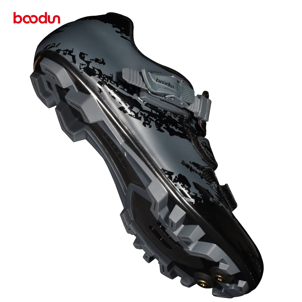 Кроссовки BOODUN для горного велосипеда самозакрывающиеся сникерсы SPD спортивная