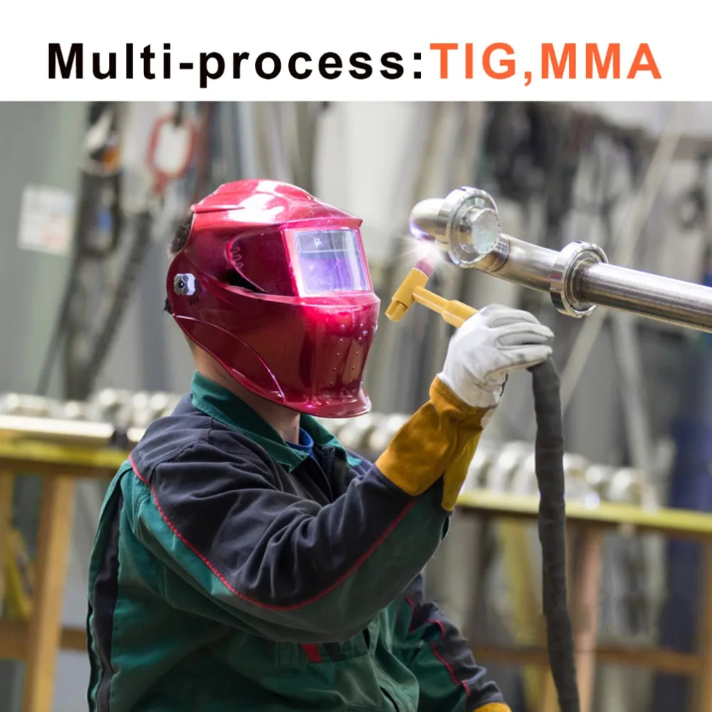 Новинка 110 В 220 В Tig сварочный аппарат 200A Arc TIG MMA 2 в 1 аргоновый Tig контроль сварочный аппарат из нержавеющей стали углеродистая сталь Технология IGBT