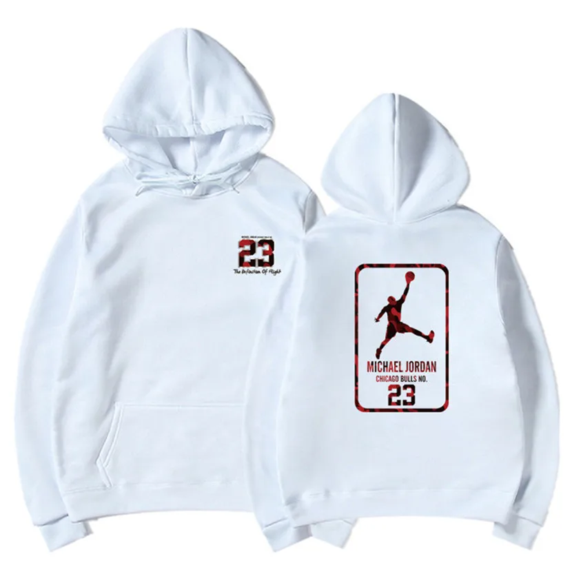 JORDAN 23 принт брендовая одежда для мужчин Мода Streatwear флисовый пуловер наивысшего