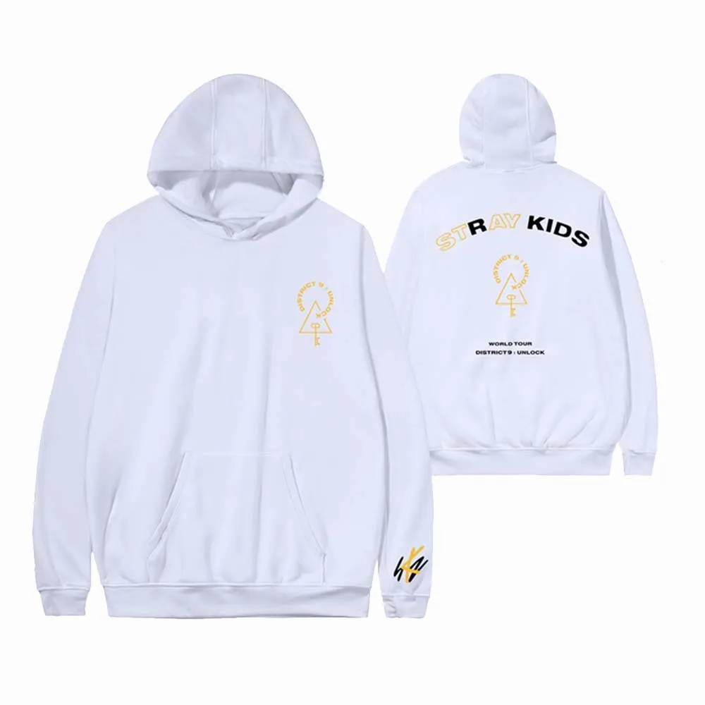 Детский спортивный костюм из двух предметов StrayKids с капюшоном и брюками в стиле