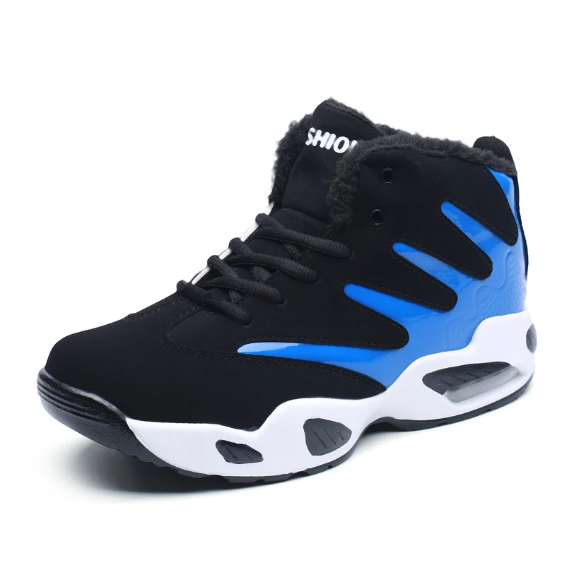 Shoes Men Sneakers Plush Warm Snow Boots Men Boots Fashion Hip Hop Shoes Men Sneakers Casual Shoes tenis masculino adulto AODLEE