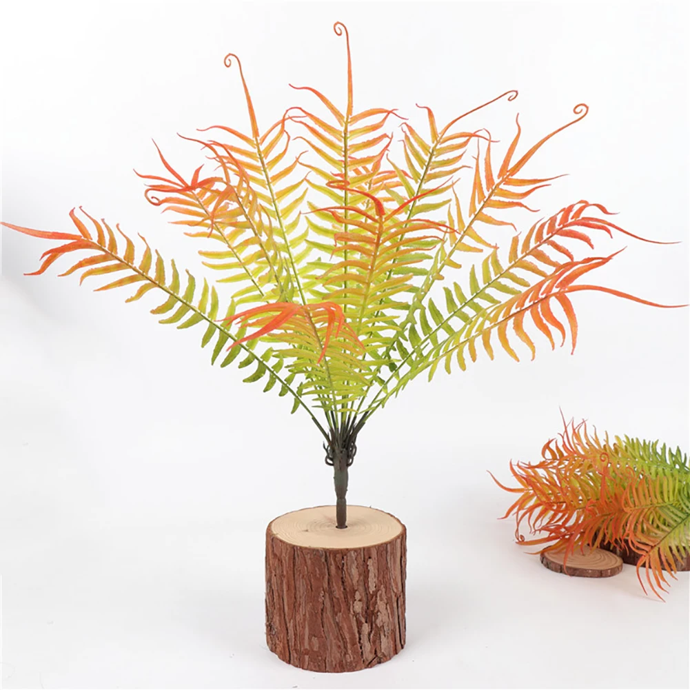 1 шт. 12 веток искусственные бостонские папоротники реалистичные украшения для