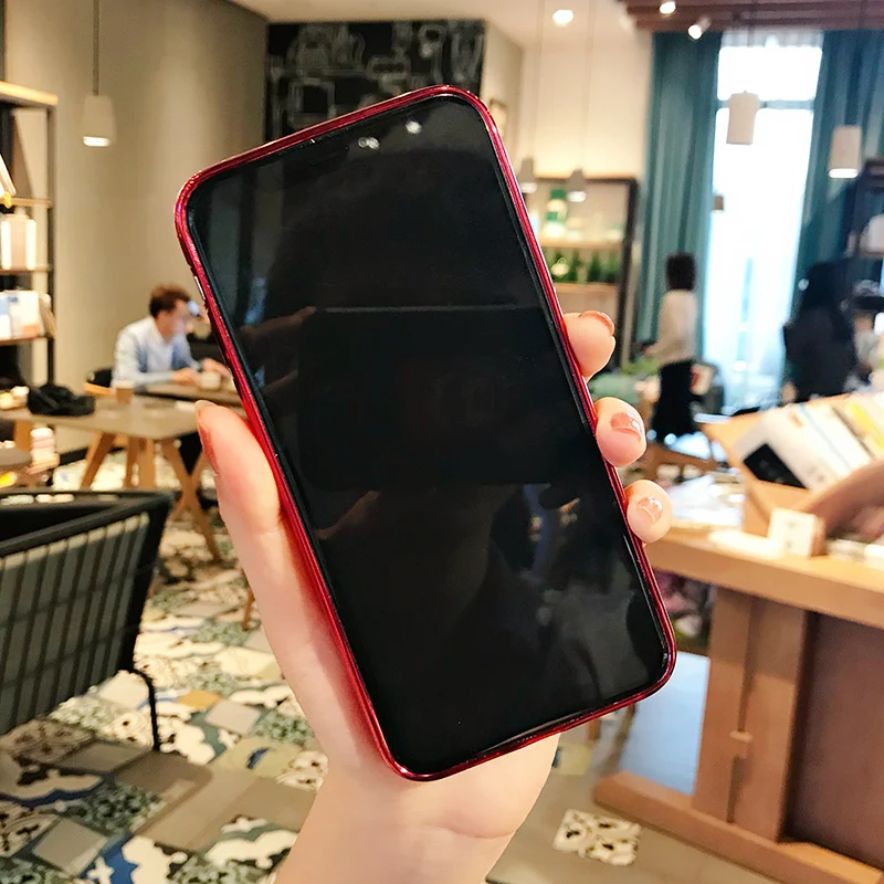 Чехол зыбучие пески с динамической жидкостью 3D Поцелуй меня для iPhone X 8 Xs Max Xr