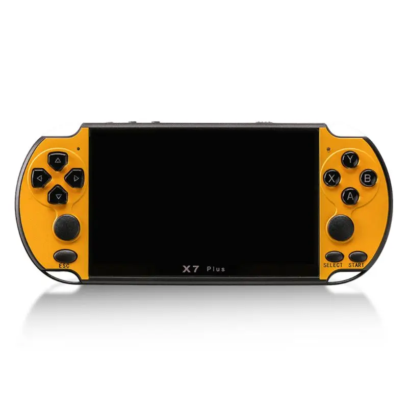 

Игровая консоль X7Plus с цветным экраном 5,1 дюйма, двойной рокер, ручной игровой хост в стиле ретро