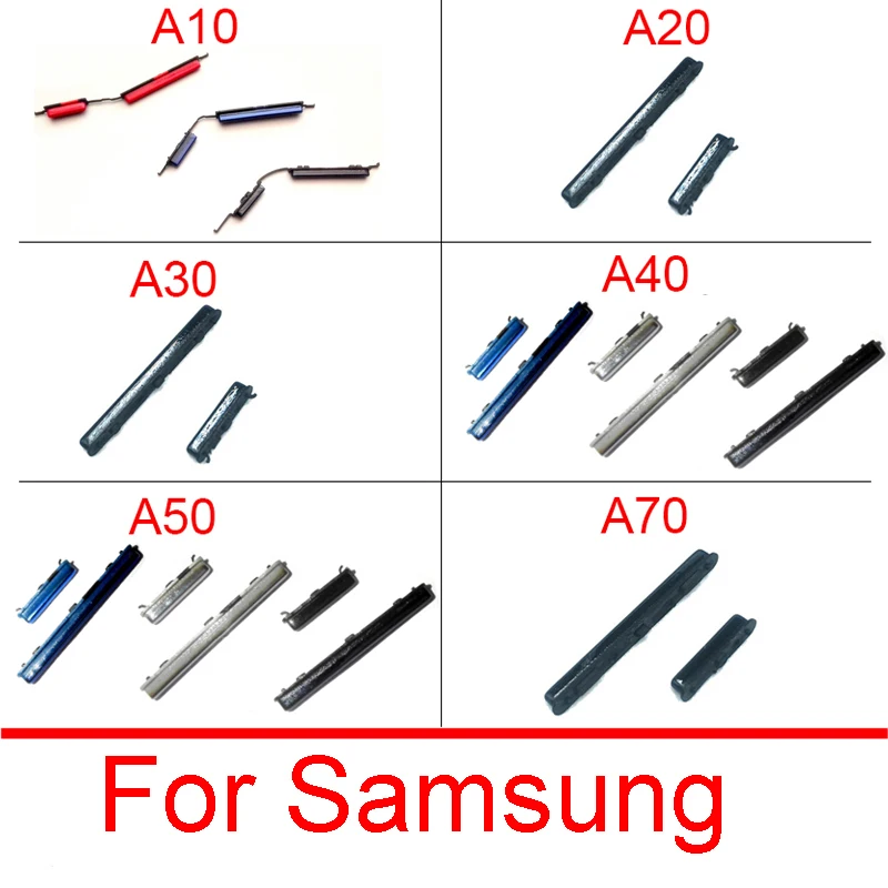 Боковая кнопка включения/выключения переключения громкости для Samsung Galaxy A10 A105F A20