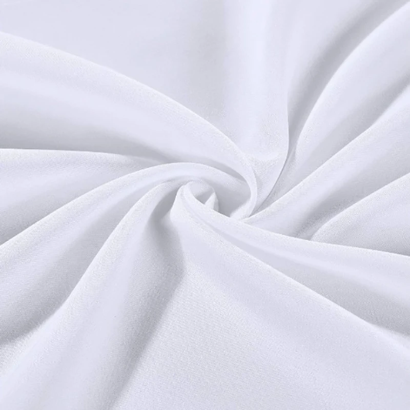 

12Pcs Cotton Restaurant Dinner Cloth Satin White 50X50cm High-End Hotel Napkin