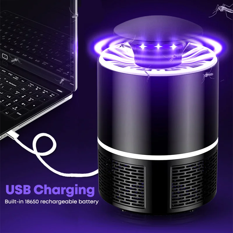 Светодиодный комаров Электрический убийца USB лампа внутреннего мухобойка