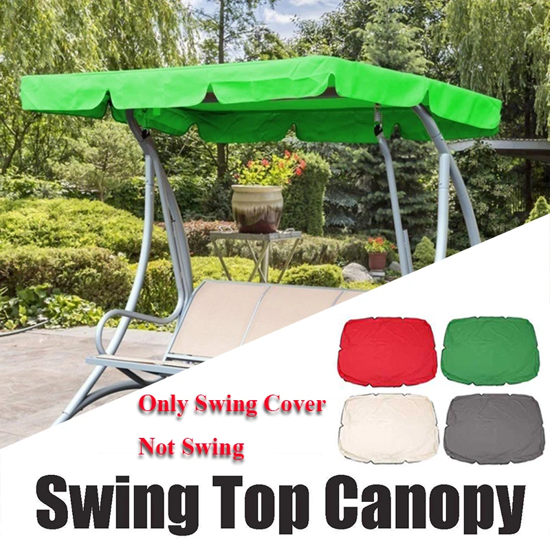 Открытый патио качели сиденье под навесом Топ Водонепроницаемый Зонт замены