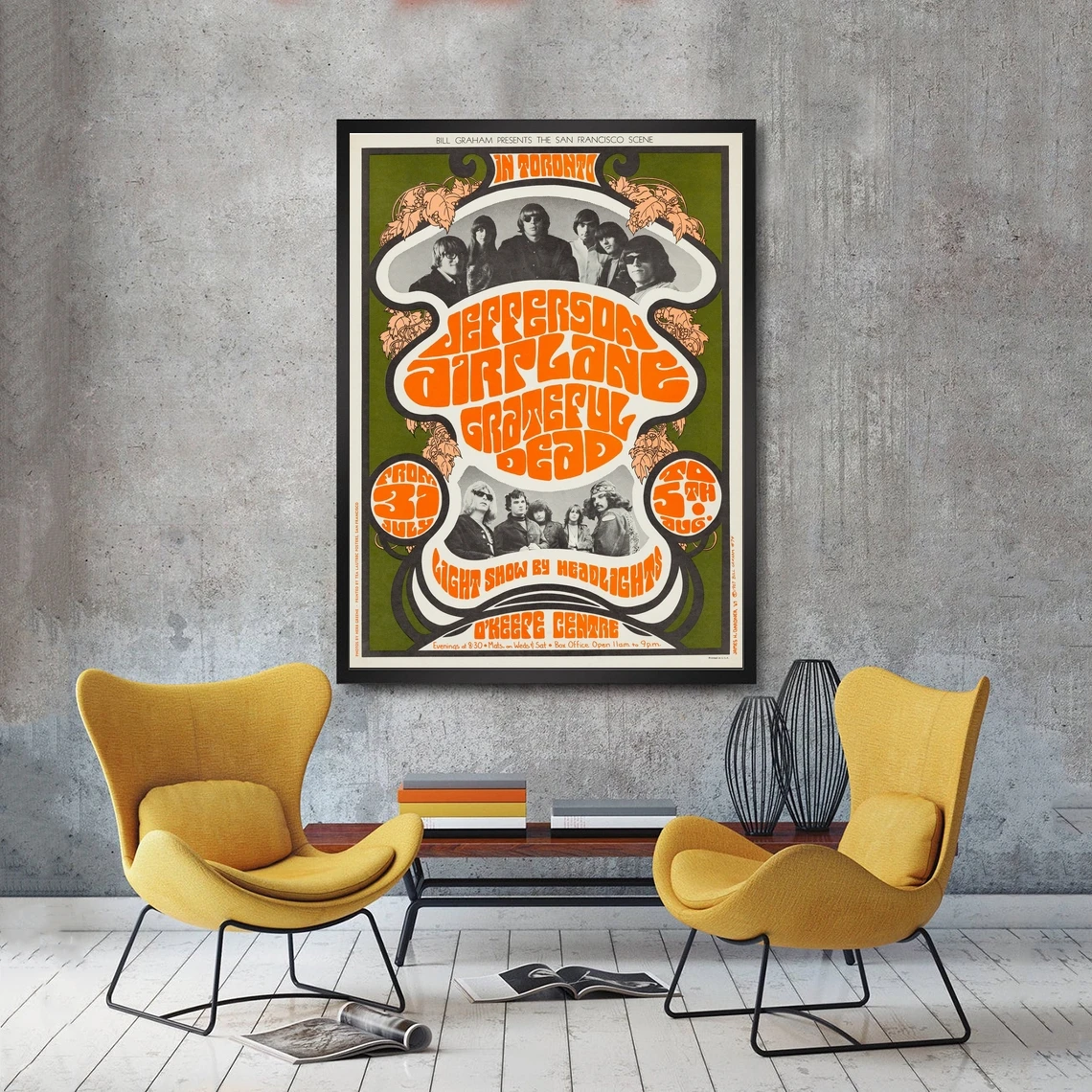 Самолёт Джефферсона винтажная музыка рандомная картина украшение для дома