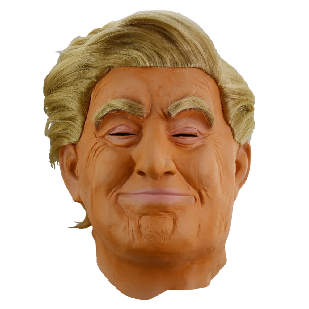 Дональд Трамп маска миллиардер президентский маскарадные латексные маски на