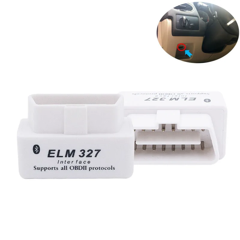 Для Ford Fiesta ST Focus Mondeo ELM 327 V2.1 OBD2 сканер ELM327 интерфейс Bluetooth OBDII автомобильный