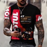 high quality tshirt drop shipping t shirt for men brand design racing motorcycles oil print t shirt streetwear oversize tops