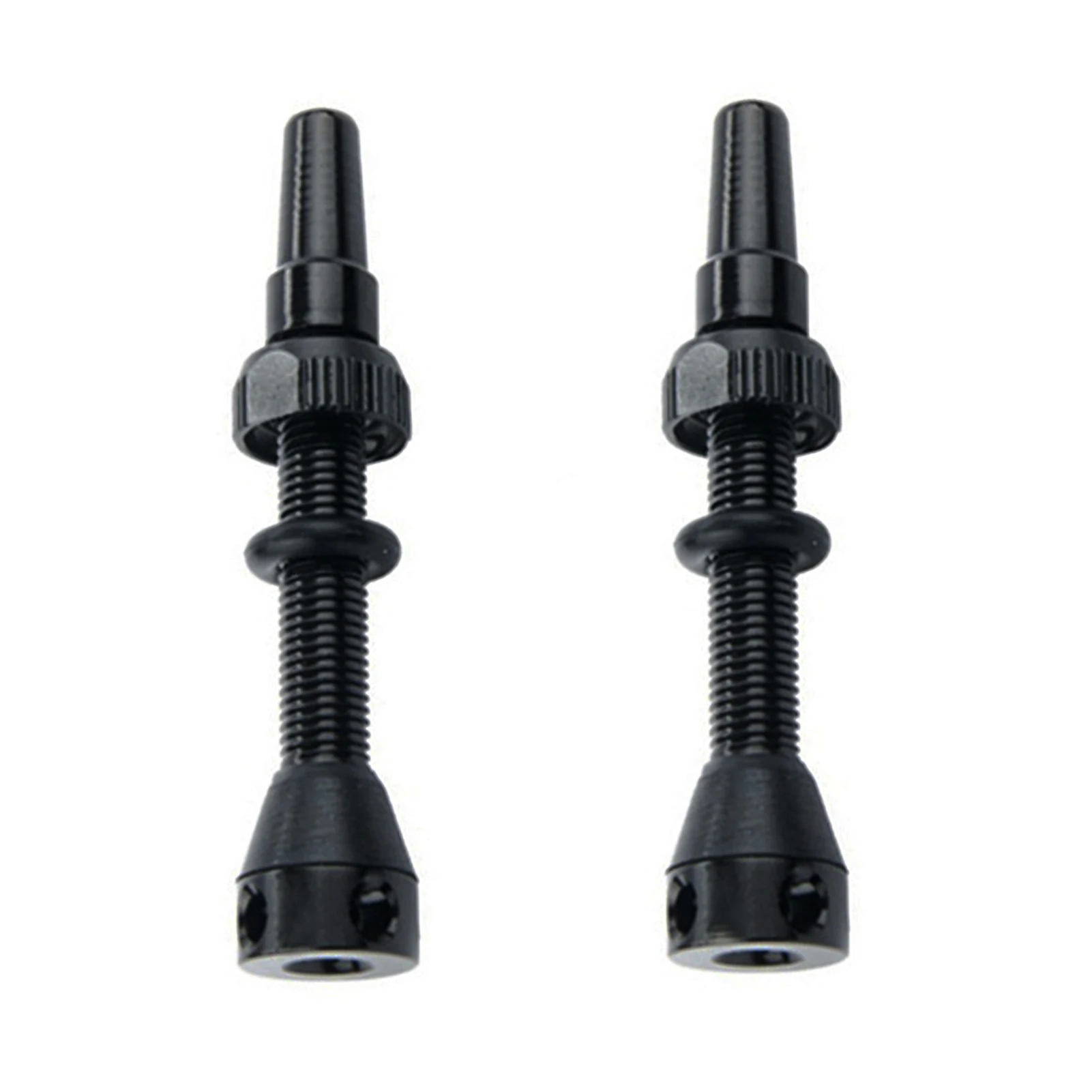 

2PCS 40mm Bicycle Tubeless Air Valve For Compatible Road MTB Bicycle Tubeless Tires Aluminum Alloy Valve Bike Repair Accessories