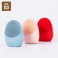jordanjudy sonic facial clean brush mini electric massage washing machine silicone deeply face cleaner skin care tools xiami