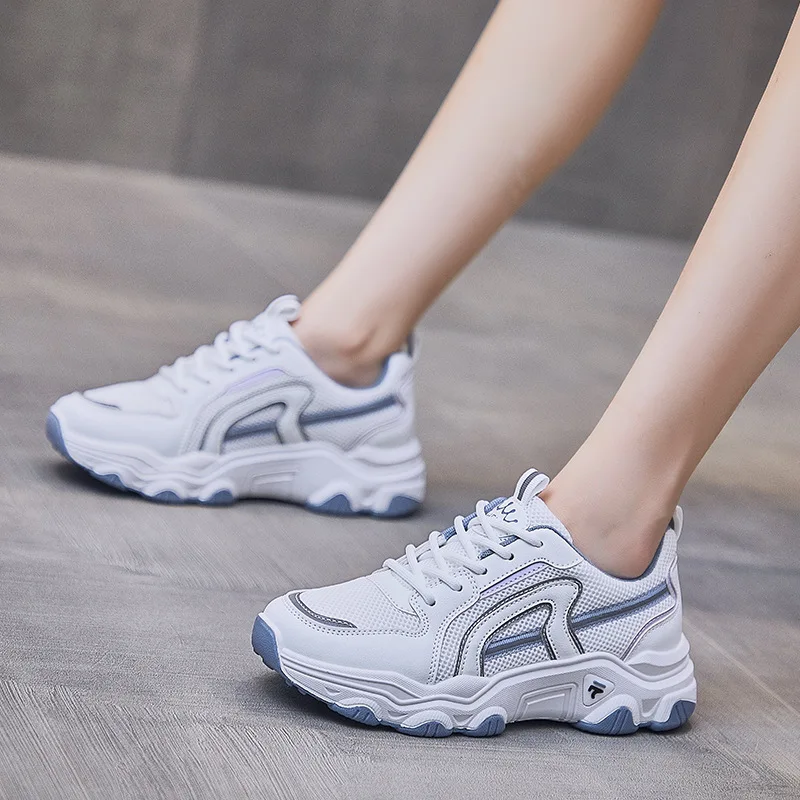 Han edition of new fund of 2021 autumn torre shoes ins racquet sports shoes female students running the red tide street shoes