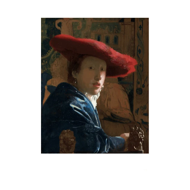 Художественные наклейки Vermeer для рисования портреты мультфильмы DIY игрушки