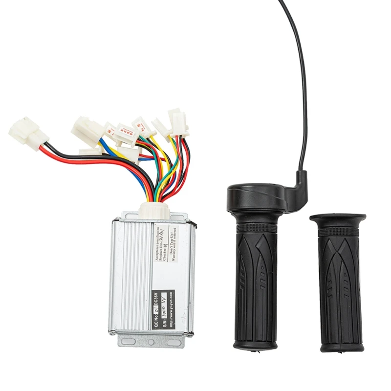 

Motor Brushed Controller & Throttle Twist Grip For Electric Scooter Bicycle Bike Electric Bike Scooter Accessories