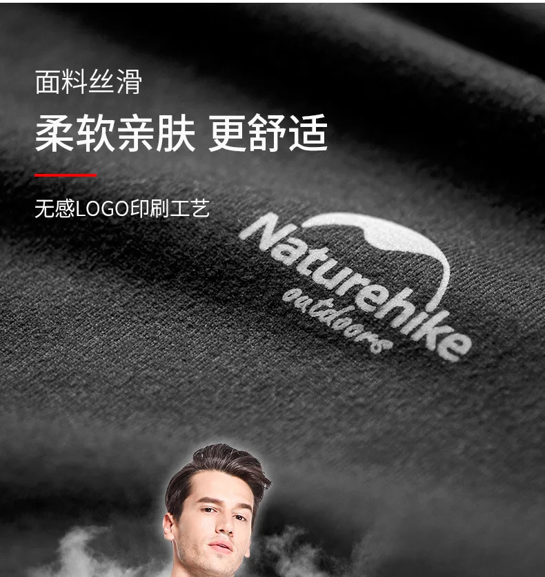 

Naturehike ultra-thin quick dry warm underwear Outdoor warm autumn winter men women absorb wet sweat underwear coolmax