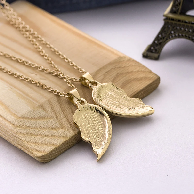 2 шт./компл. животное панда двойная подвеска дружбы ожерелья лучший подарок для