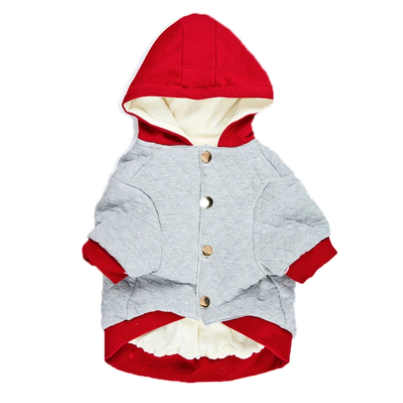 Зимняя одежда для собак курта теплая Пудель Bichon Schnauzer Мопсов французских