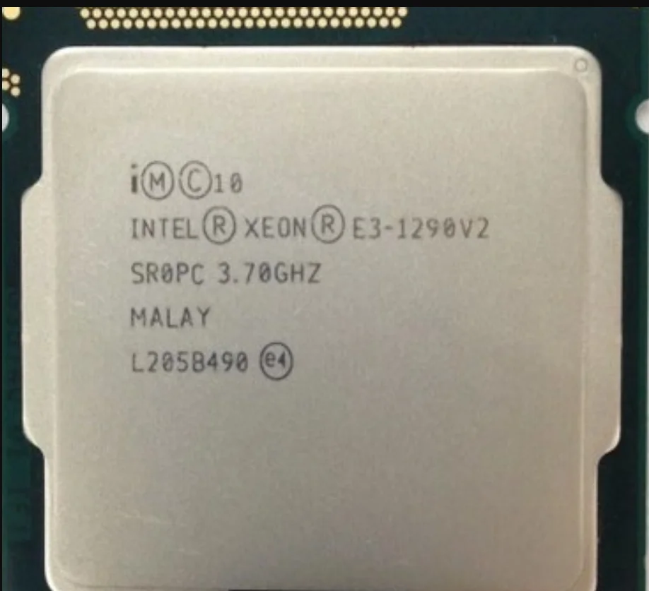 Б/у процессор Intel xeon на strong E3-1290V2 3 7 ГГц 4 ядра официальная версия в наличии E3 1290 V2 |