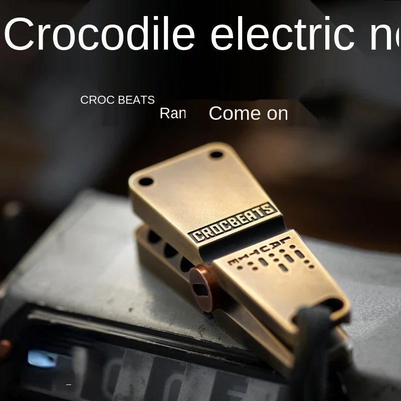 

Crocodile Electric Newspaper Holder Adult Decompression Artifact Fingertip Gyro Boys Adult Pressure Reduction Vent Small Toys