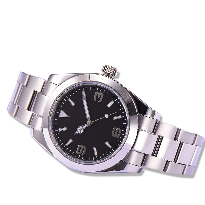 

STAINLESS STEEL STRAP WATERPROOF DATE WATCH MEN'S SAPPHIRE 1 MEN'S WATCH AUTOMATIC MECHANICAL WATCH