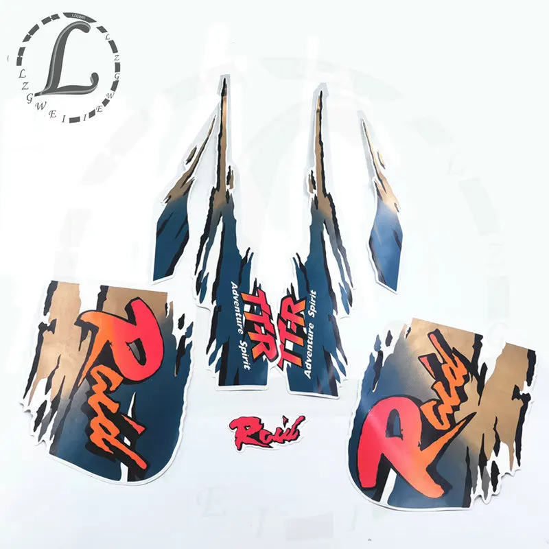 Бесплатная доставка полный набор стикеров для мотоцикла графический комплект