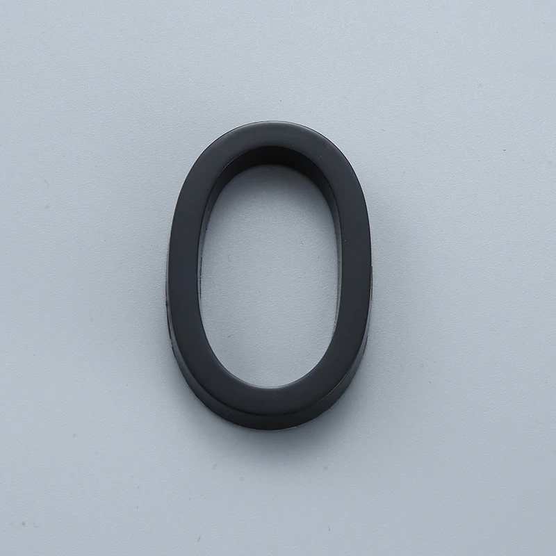 Черная глянцевая самоклеящаяся наклейка на номер дома табличка дверь знак для