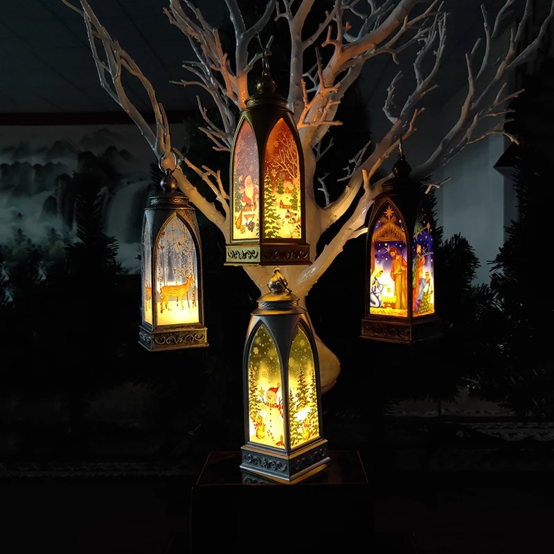 

Christmas Decorations Light Ornaments Craft Home Decor Hanging Pendant Home Decor Happy New Year Gifts Navidad