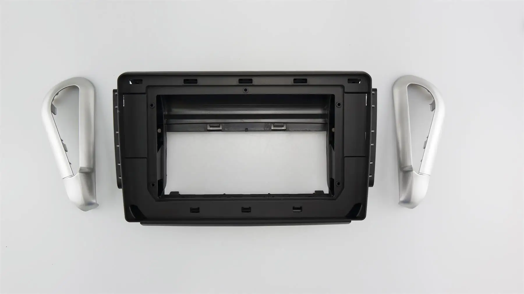 10 1 дюймовая Автомобильная радиоустановка Facia панель для 2012 + PEUGEOT 208 Fascia Dash Kit