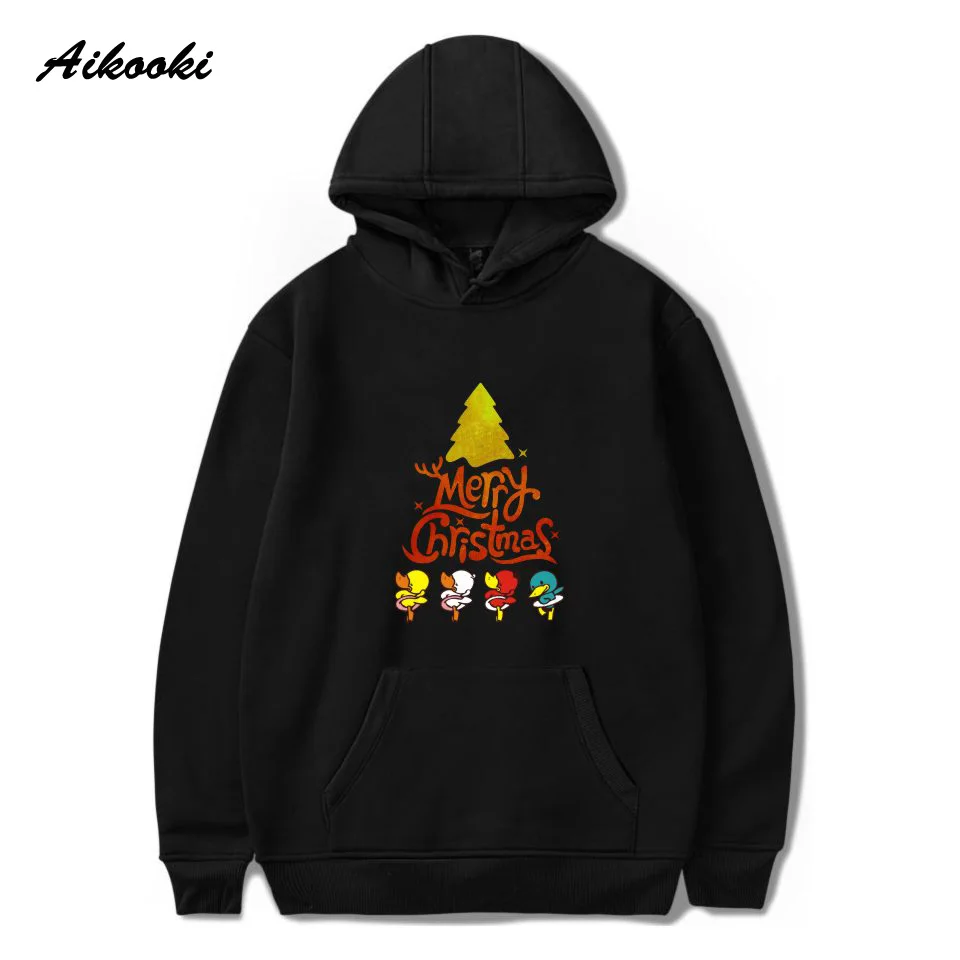 

Trendy Sweatshirts Men/women Pullovers Happy Christmas Hooded Young People Leisure Coat Popular Hoodie Peculia Women-Clothes