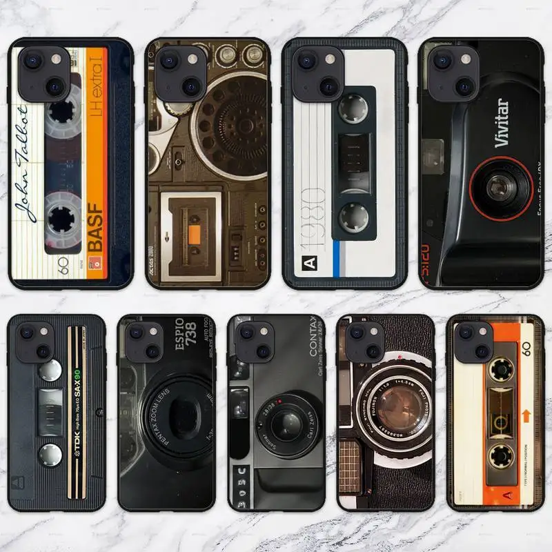 

Чехол в стиле ретро для iPhone 11 12 Mini 13 Pro XS Max X 8 7 6s Plus 5 SE XR